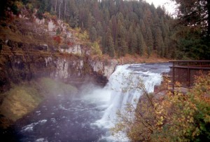 Water Fall Near Yellowstone NP